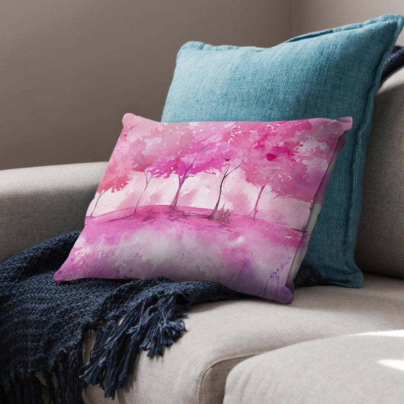 Pink Wilderness Cushion