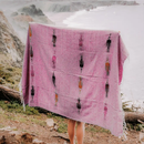 Pink Baja Thunderbird Blanket by West Path
