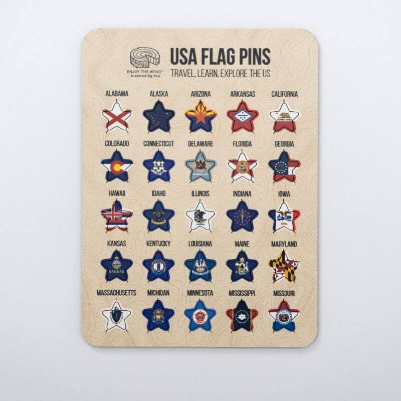US Flag Sticky Pins, photo 3 of 6