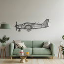 PA-28 Metal Aircraft Wall Art - NCP0238