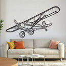 Super Cub Metal Aircraft Wall Art - NCP0139 by Navigate Craft