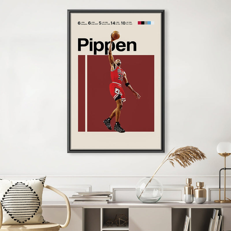 Pippen Stats Canvas