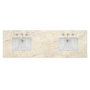 James Martin 72" Double Vanity Top