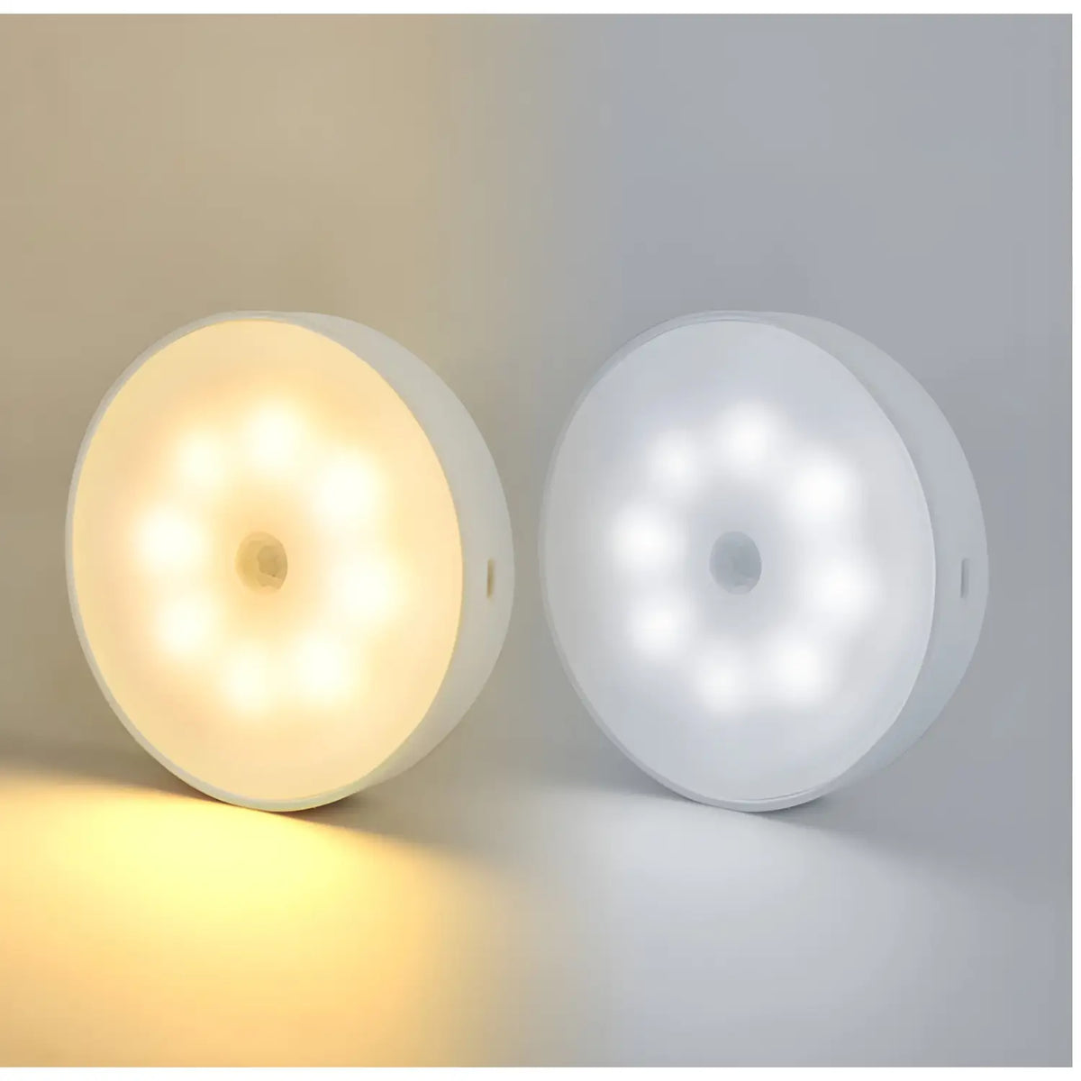 PIR Motion Sensor LED Night Lamp, USB Rechargeable, photo 4 of 4