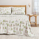 Turkish Cotton Flannel Sheet Set - Elevated Holiday Collection by Great Bay Home