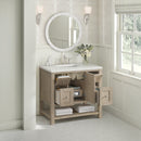 James Martin Breckenridge 36" Single Bathroom Vanity, Whitewashed Oak