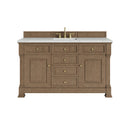 James Martin Brookfield 60" Single Bathroom Vanity, Pecan