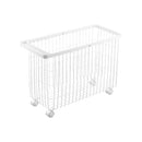Rolling Wire Basket (14.8" H)  - Steel