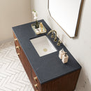 James Martin Amberly 48" Dual Mount Single Bathroom Vanity, Mid-Century Walnut