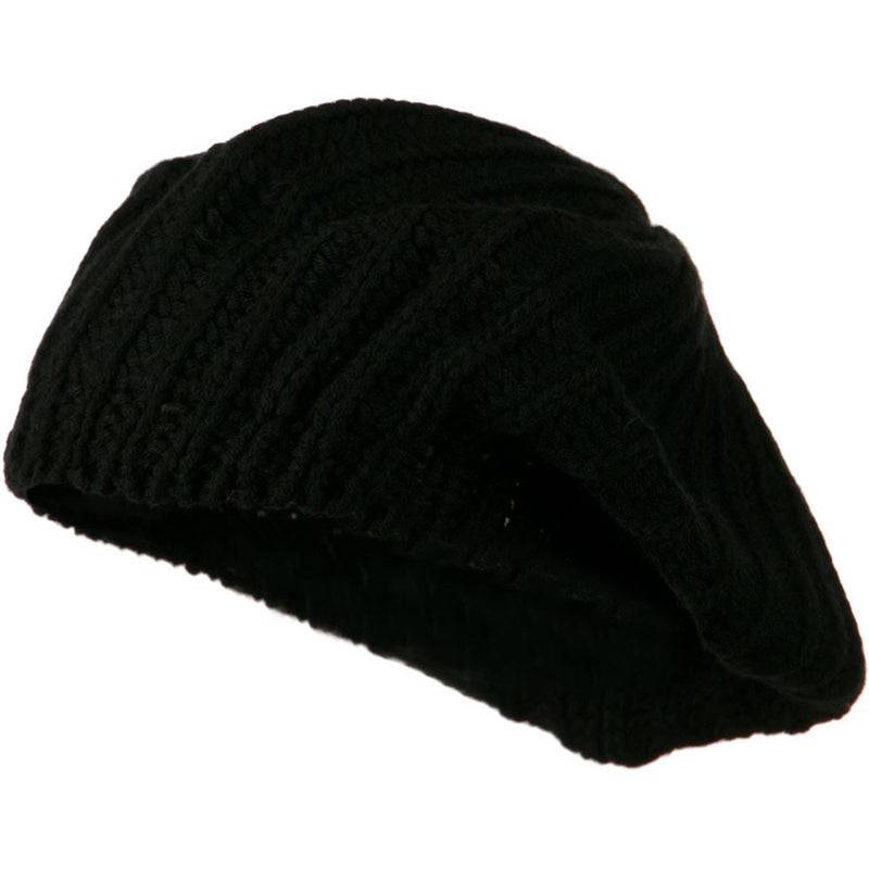 Plain Knit Beret