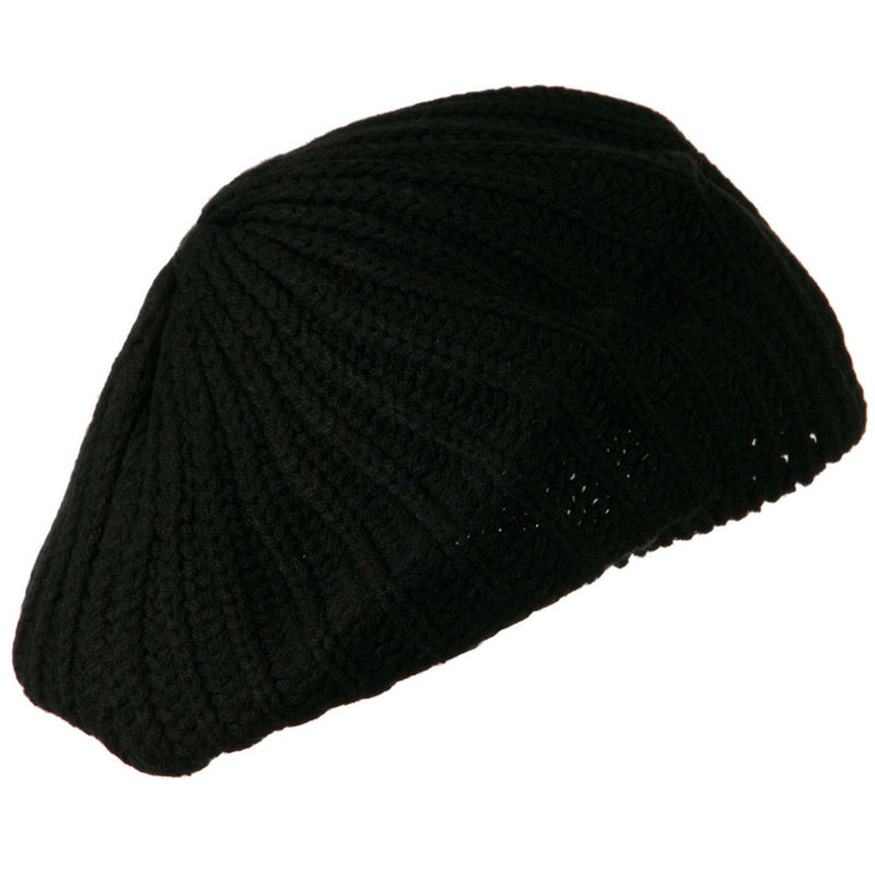 Plain Knit Beret