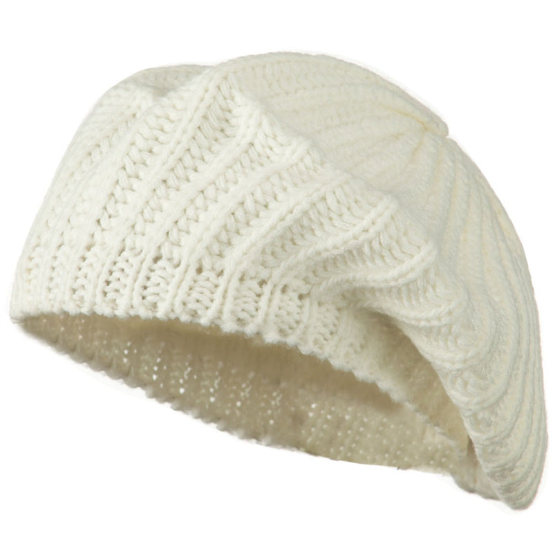 Plain Knit Beret