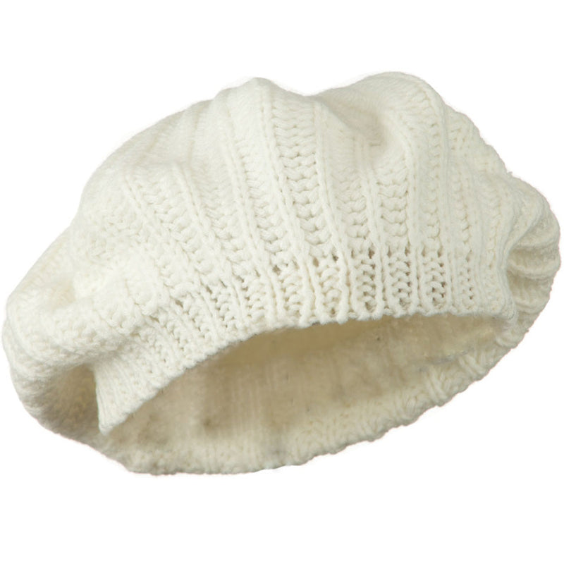 Plain Knit Beret