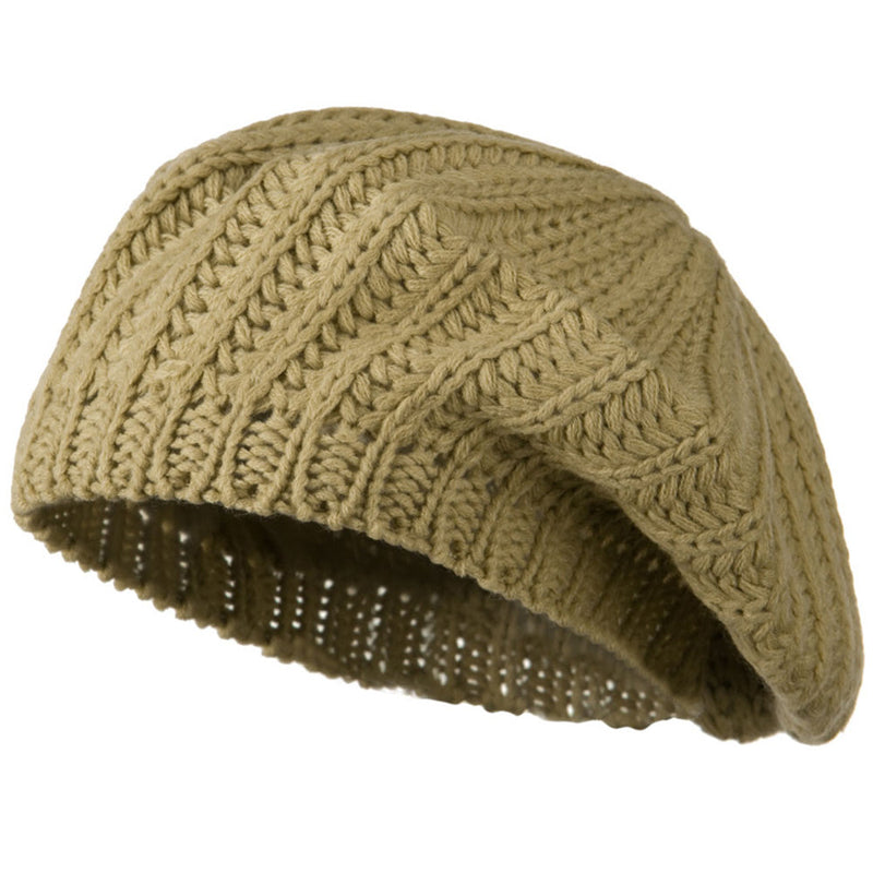 Plain Knit Beret