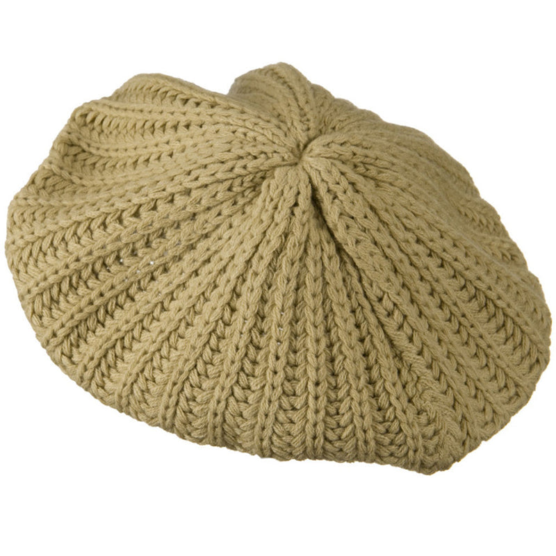 Plain Knit Beret