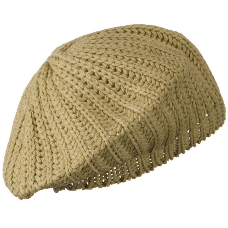Plain Knit Beret