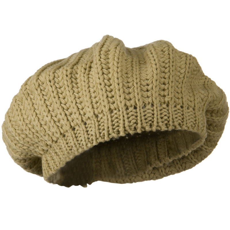 Plain Knit Beret