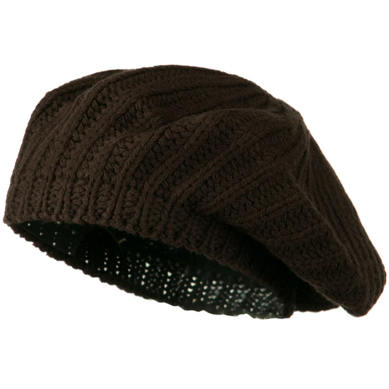 Plain Knit Beret