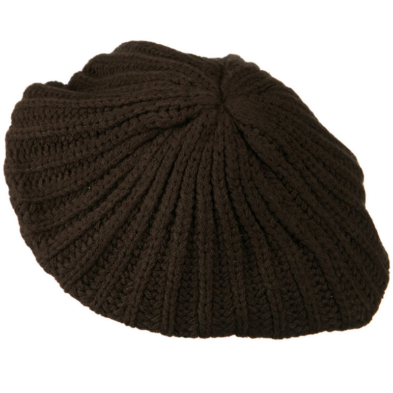 Plain Knit Beret