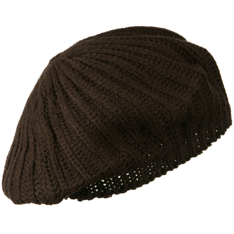 Plain Knit Beret