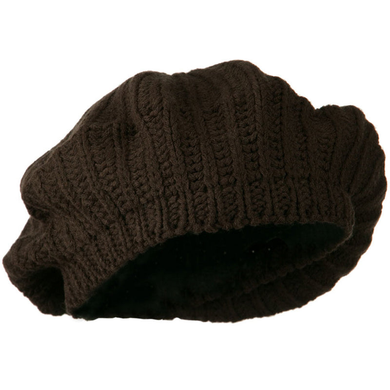 Plain Knit Beret