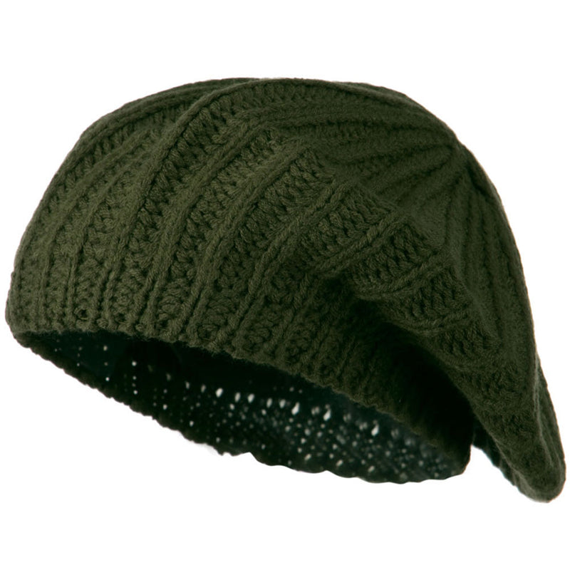 Plain Knit Beret