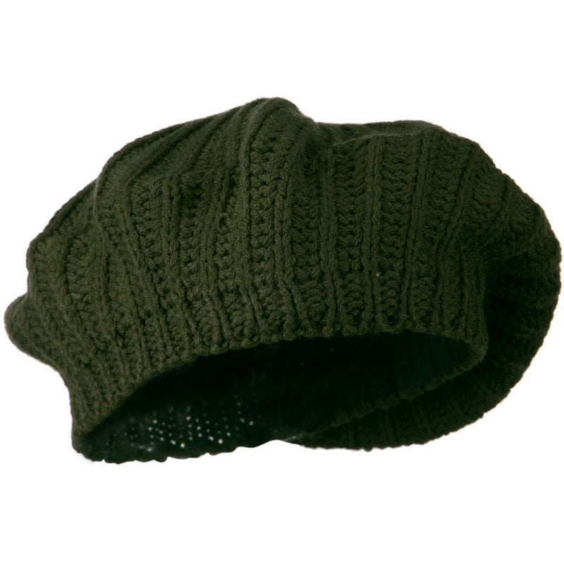 Plain Knit Beret