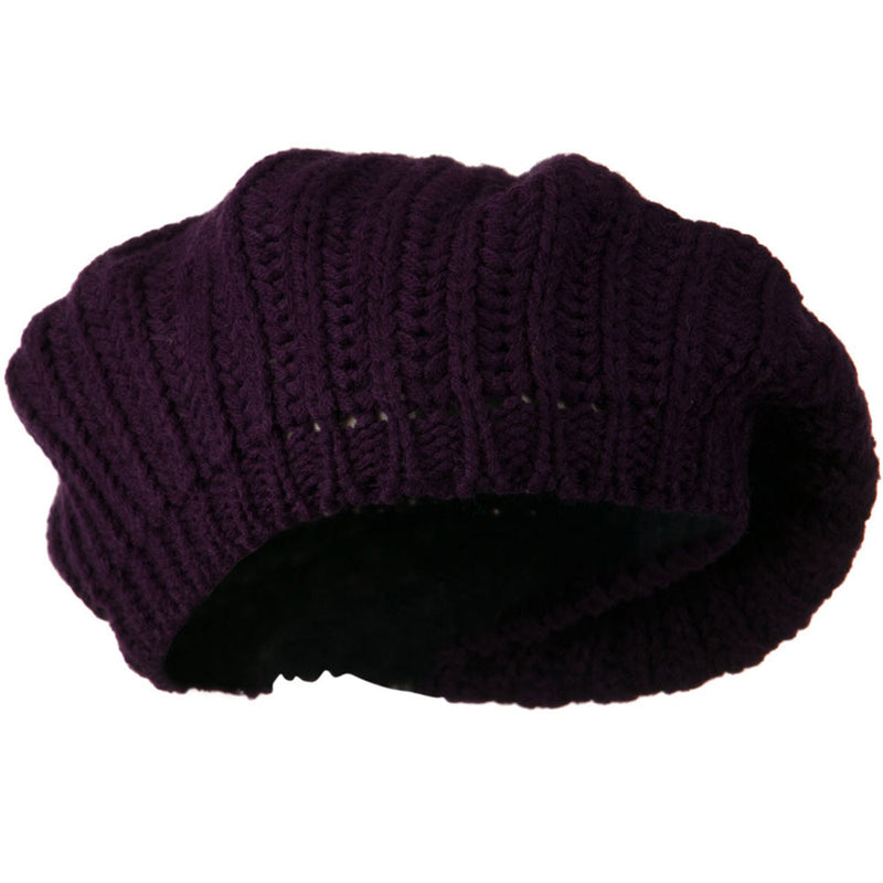 Plain Knit Beret
