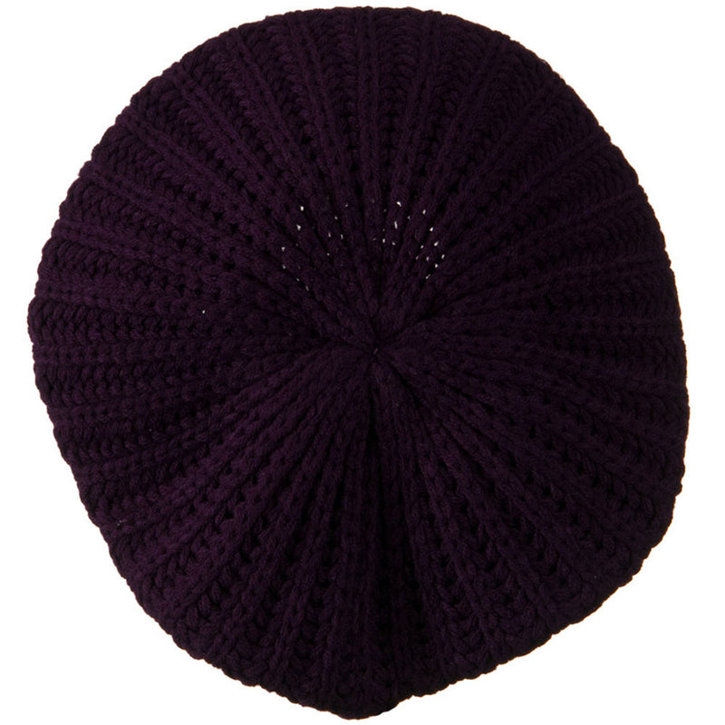 Plain Knit Beret