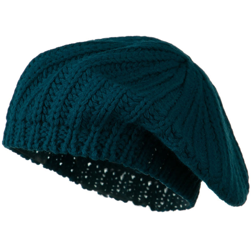 Plain Knit Beret