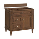 James Martin Lorelai 36" Single Bathroom Vanity, Mid-Century Walnut