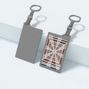 Plaid Silicone Key Card Holder for Tesla 3/Y/X/S