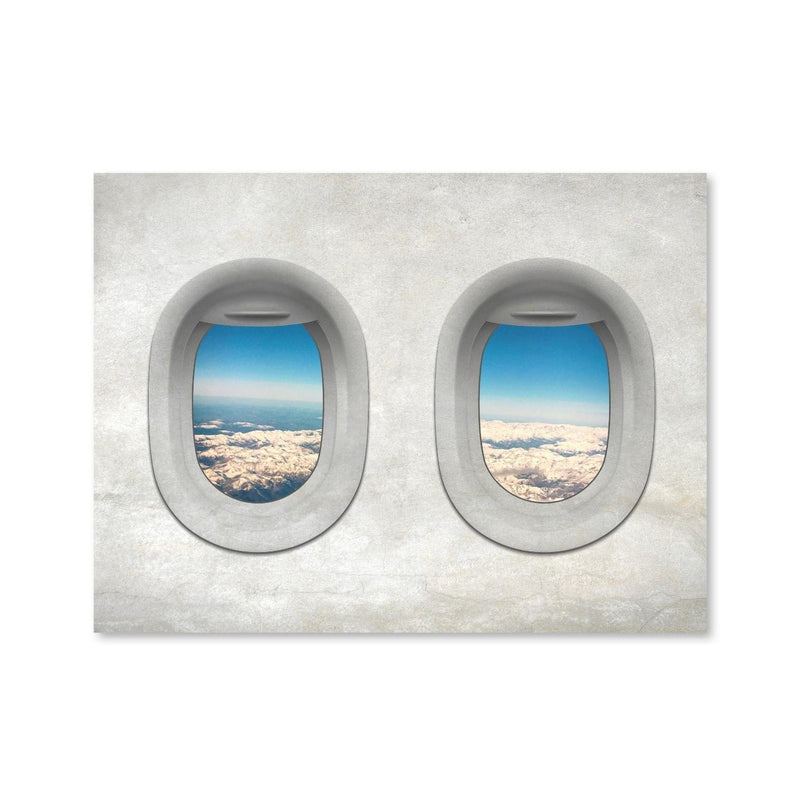 Plane View - Austria Canvas