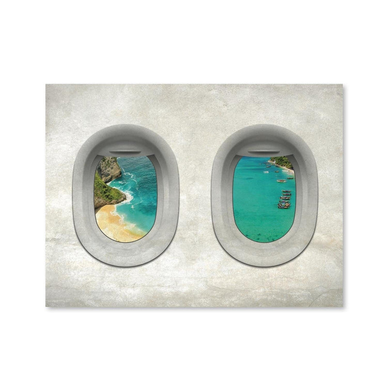 Plane View - Bali Canvas