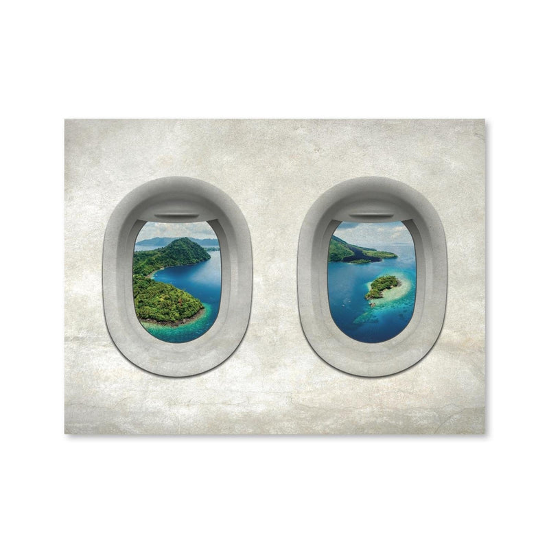 Plane View - Indonesia Canvas