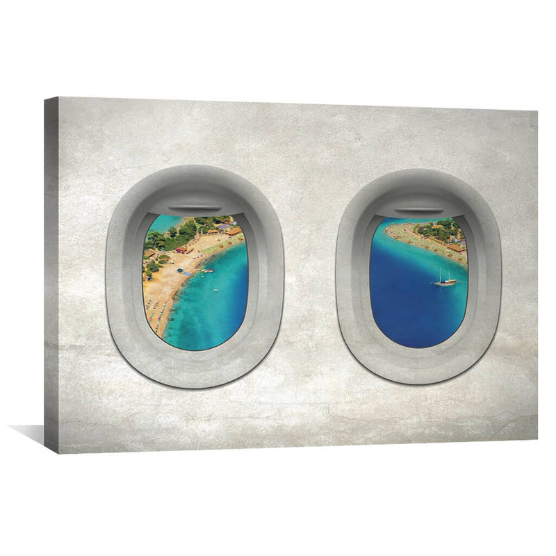 Plane View - Turkey Canvas