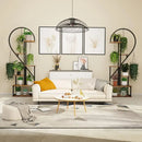 GobekUsa 6-Tier Heart Shaped Plant Display Stand