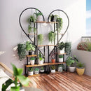 GobekUsa 6-Tier Heart Shaped Plant Display Stand