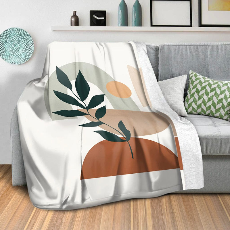 Plants and Shapes A Blanket