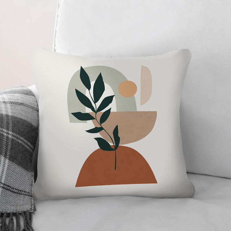 Plants and Shapes A Cushion