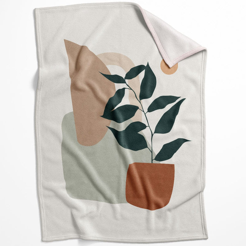 Plants and Shapes B Blanket