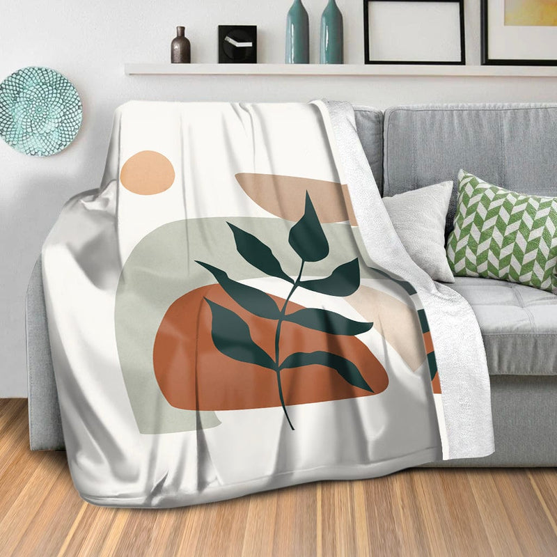 Plants and Shapes C Blanket