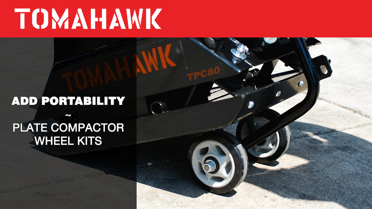 Wheels for TPC80 and TPC80H Plate Compactor, photo 3 of 8