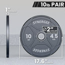 Synergee EZ Grip Bumper Plates