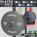 Synergee EZ Grip Bumper Plates