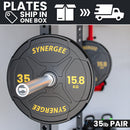 Synergee EZ Grip Bumper Plates