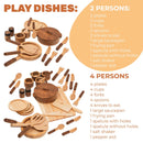 Wooden Play Kitchen Dishes