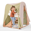 Play Tent Cover for Indoor Wooden Playground by Goodevas