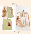Play Tent Cover for Indoor Wooden Playground by Goodevas