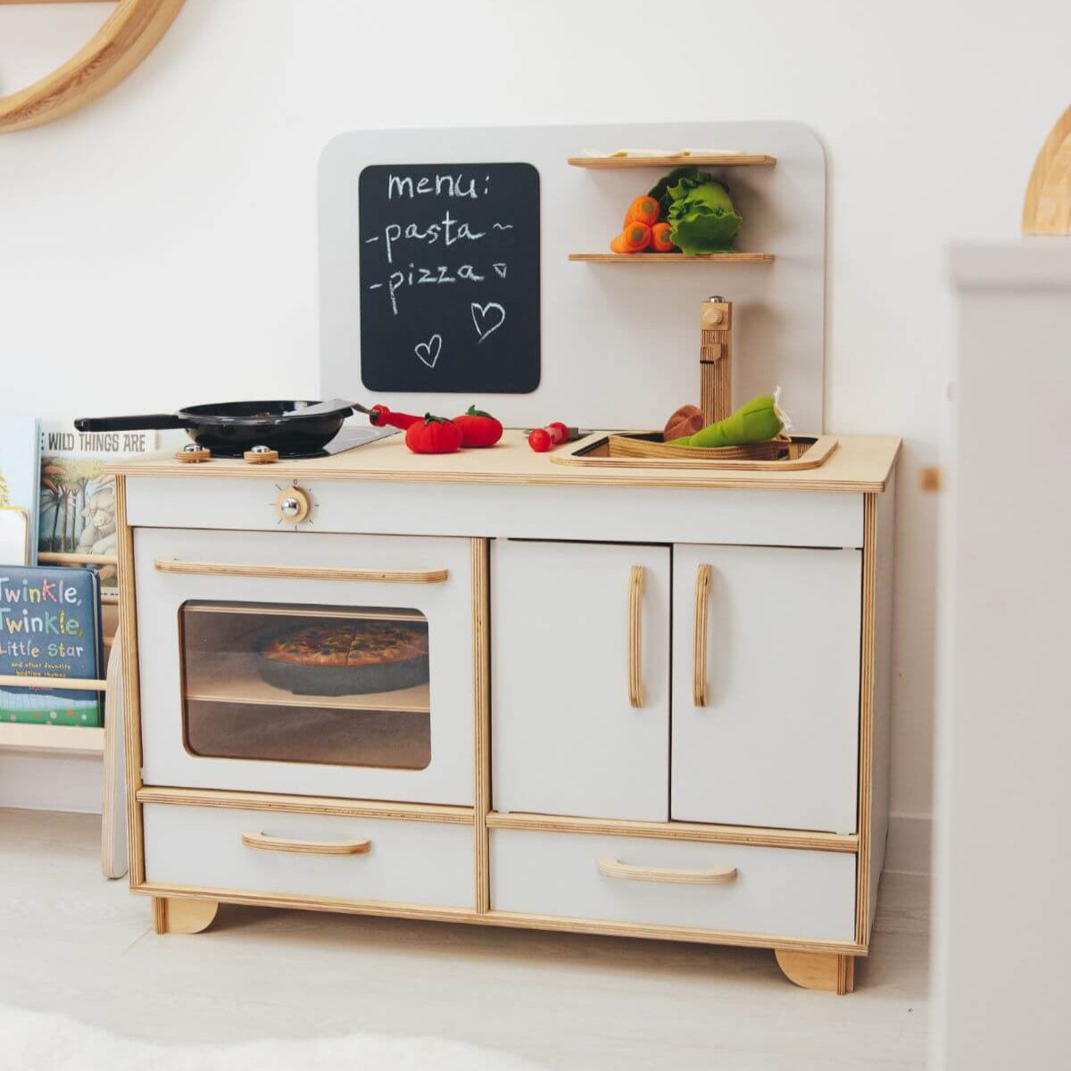 Wooden Play Kitchen, photo 7 of 10